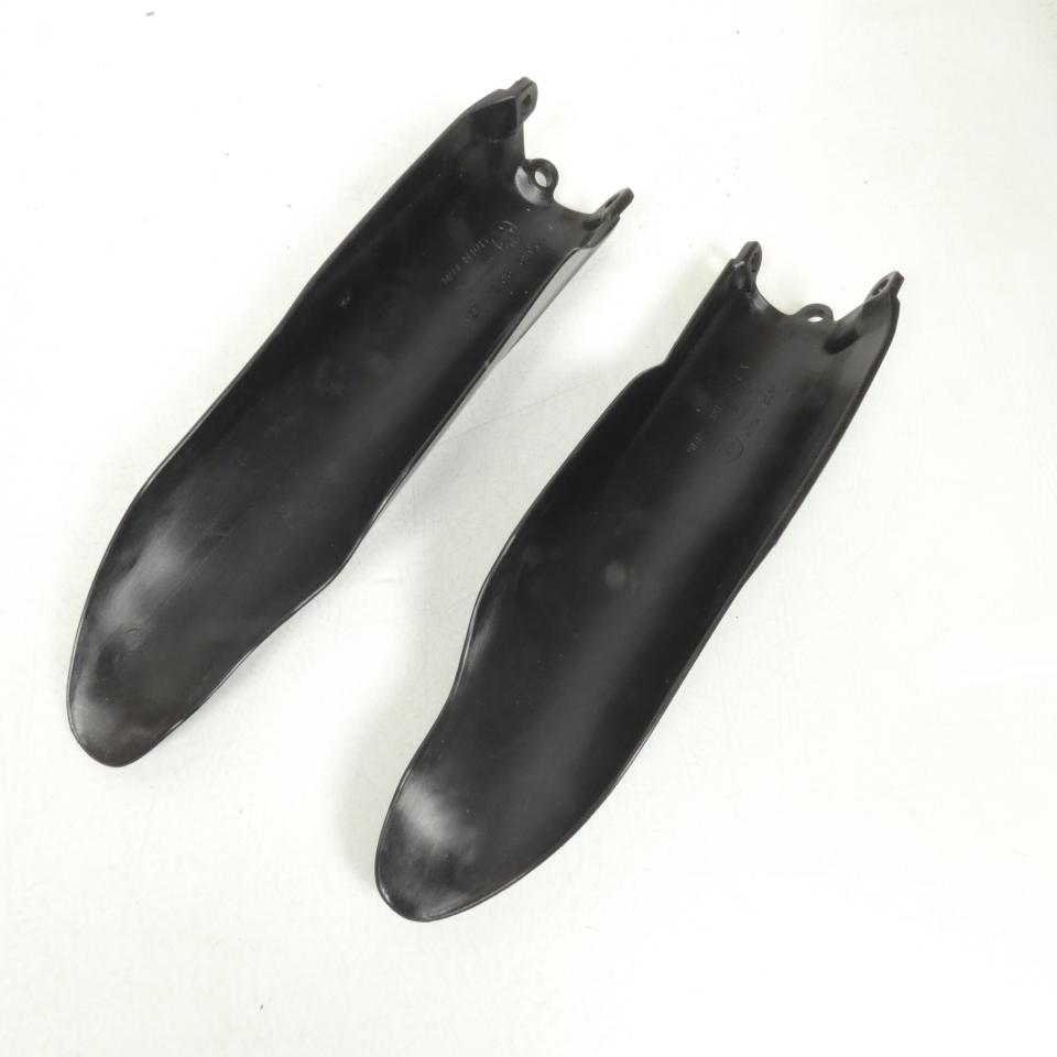Paire protection de fourche noir UFO pour moto Yamaha 125 YZ YA03896#001 Neuf