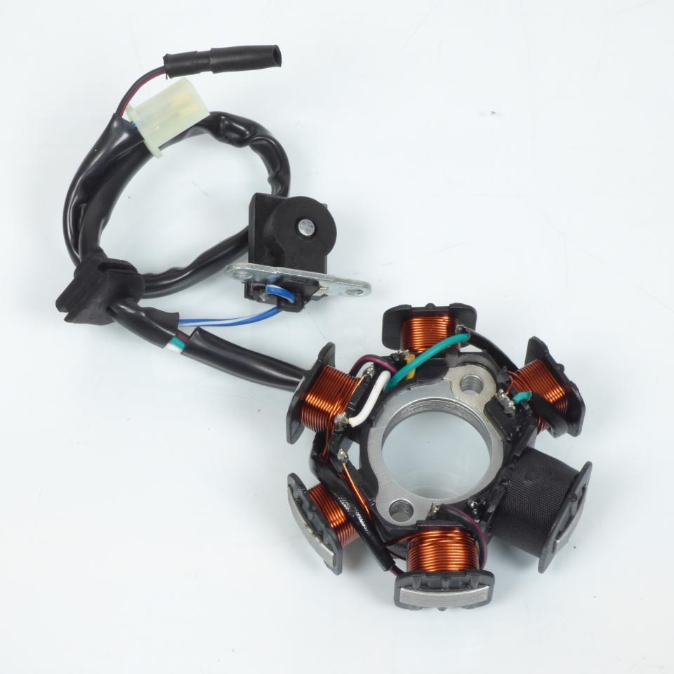 Stator d'allumage pour scooter Sym 50 Mio 4T Avant 2020 Neuf 5 fils 6 bobines