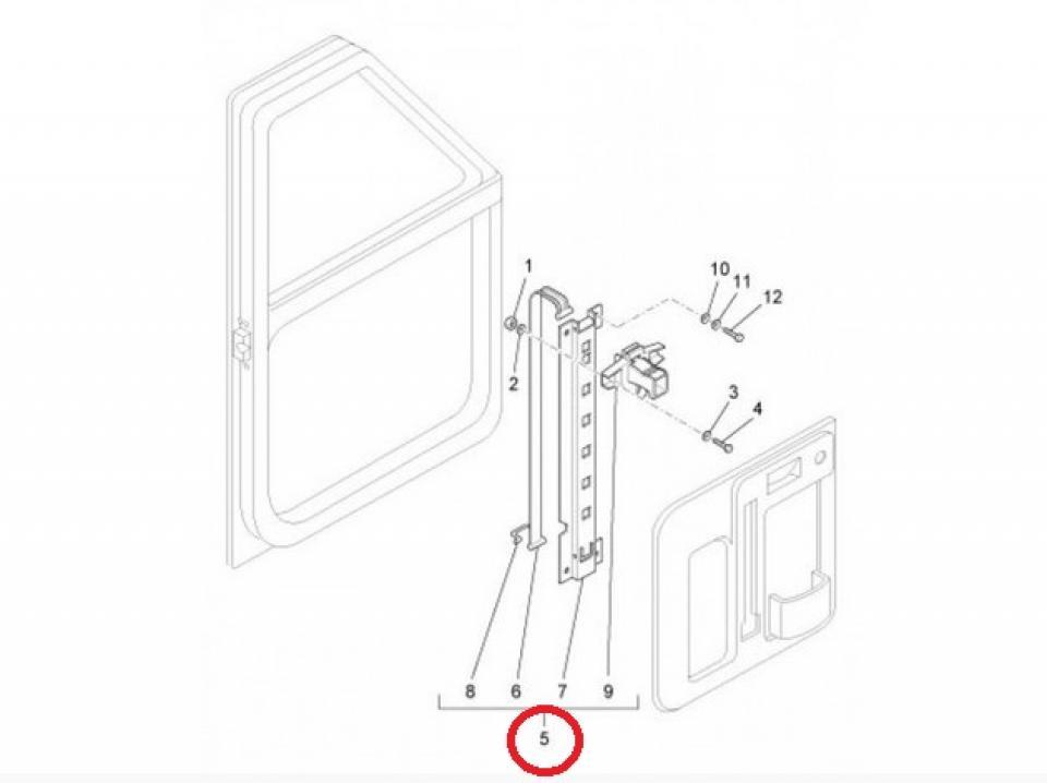 Support divers origine pour Auto Piaggio 220 Ape Après 1997 1944505 Neuf