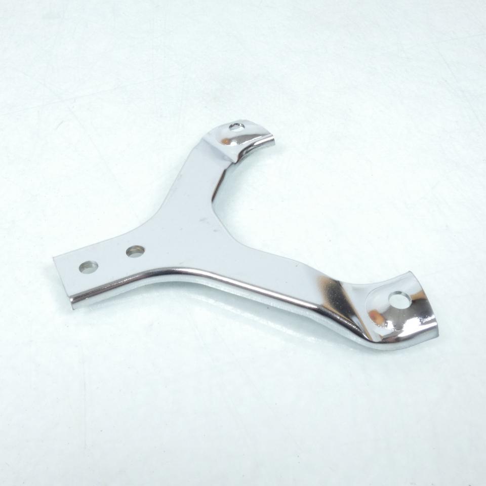 Support Garde boue AV chromé pour mobylette MBK 51 NJ9-63122 NJ9F15130002 24163