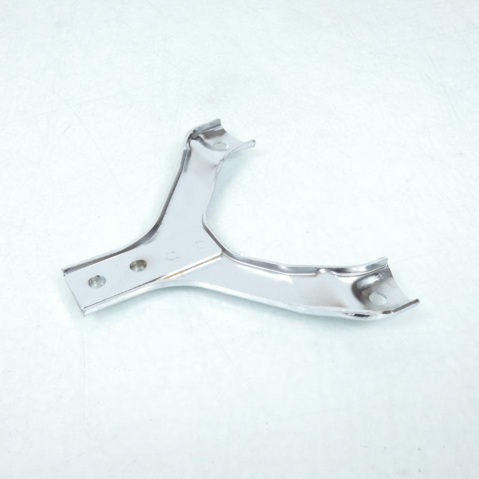 Support Garde boue AV chromé pour mobylette MBK 51 NJ9-63122 NJ9F15130002 24163