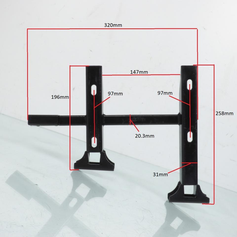 Support de marche pied gauche pour quad chinois Campell 650 DF4-650 Neuf