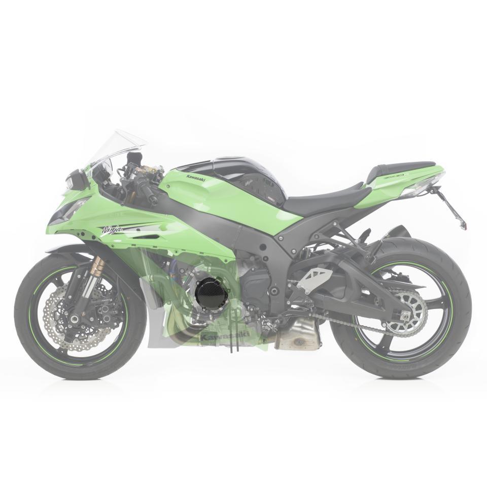 Cache carter alternateur carbone Leovince pour moto Kawasaki 1000 Zx-10 R Ninja 2011