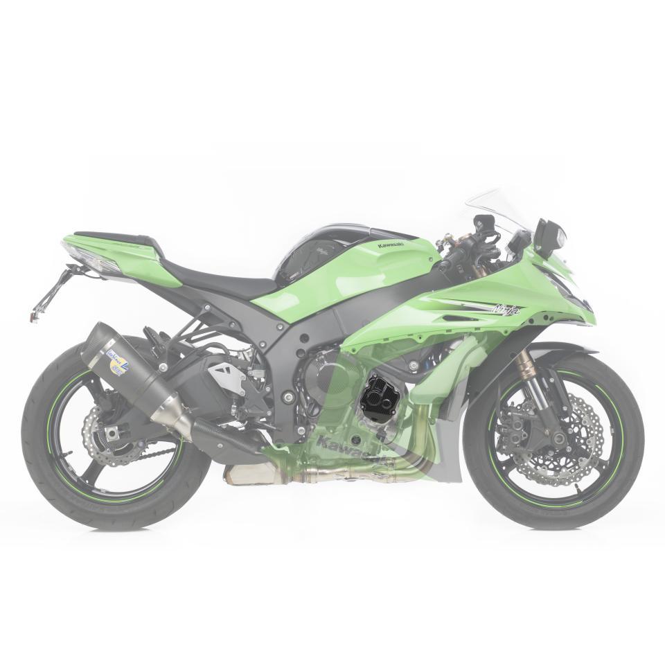 Cache carter allumage carbone Leovince pour moto Kawasaki 1000 Zx-10 R Ninja 2011-12