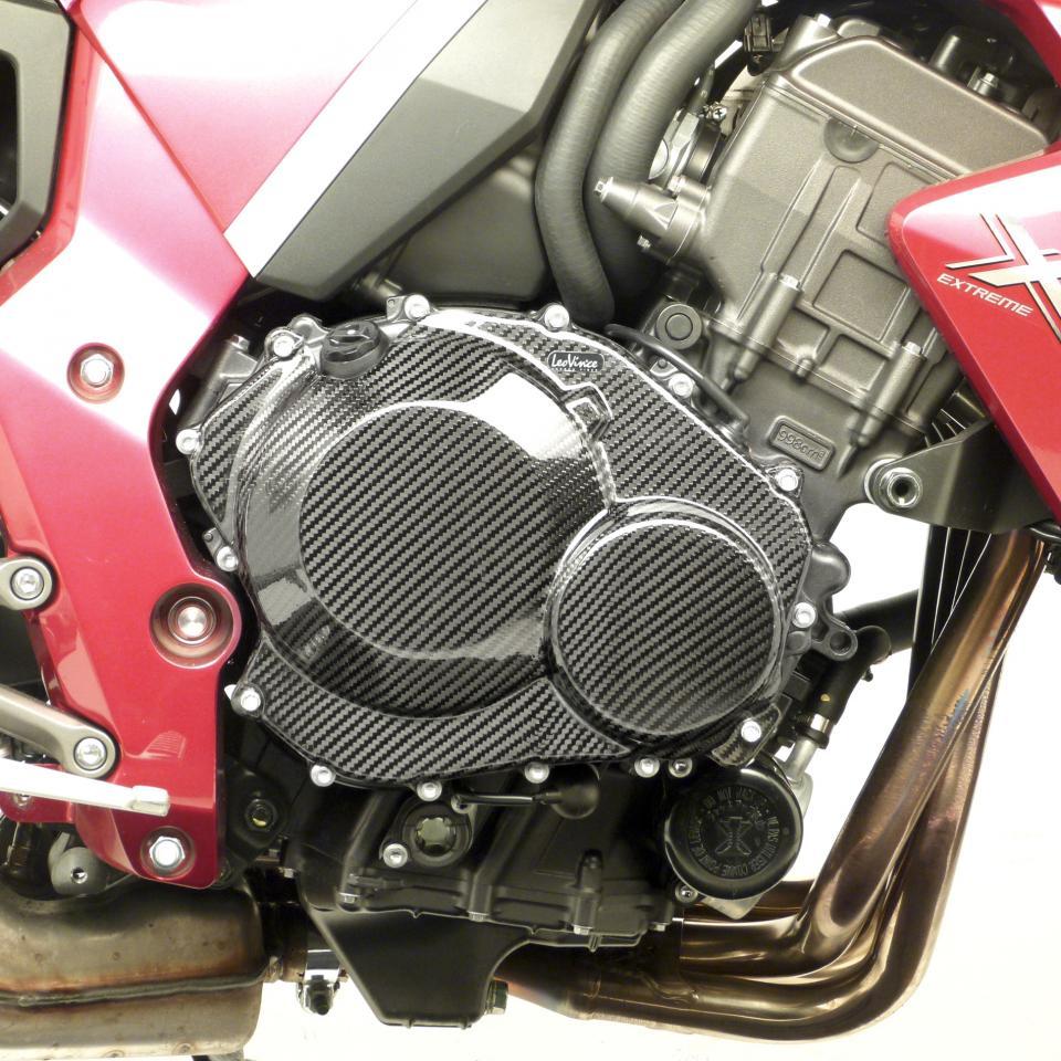 Cache carter embrayage carbone Leovince pour moto Honda CB 1000 R 2008 à 2012 Neuf