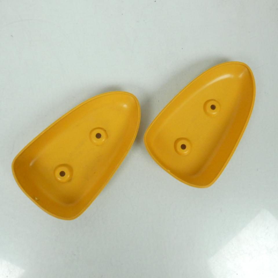 Paire pad protection AV pour scooter MBK 50 Stunt 5JH-F8371 5JH-F8371-50 Jaune