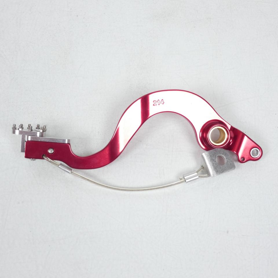 Pédale de frein Rouge Ø15mm 3AS Racing pour moto Honda 150 CRF 2007-2012 PDF1002