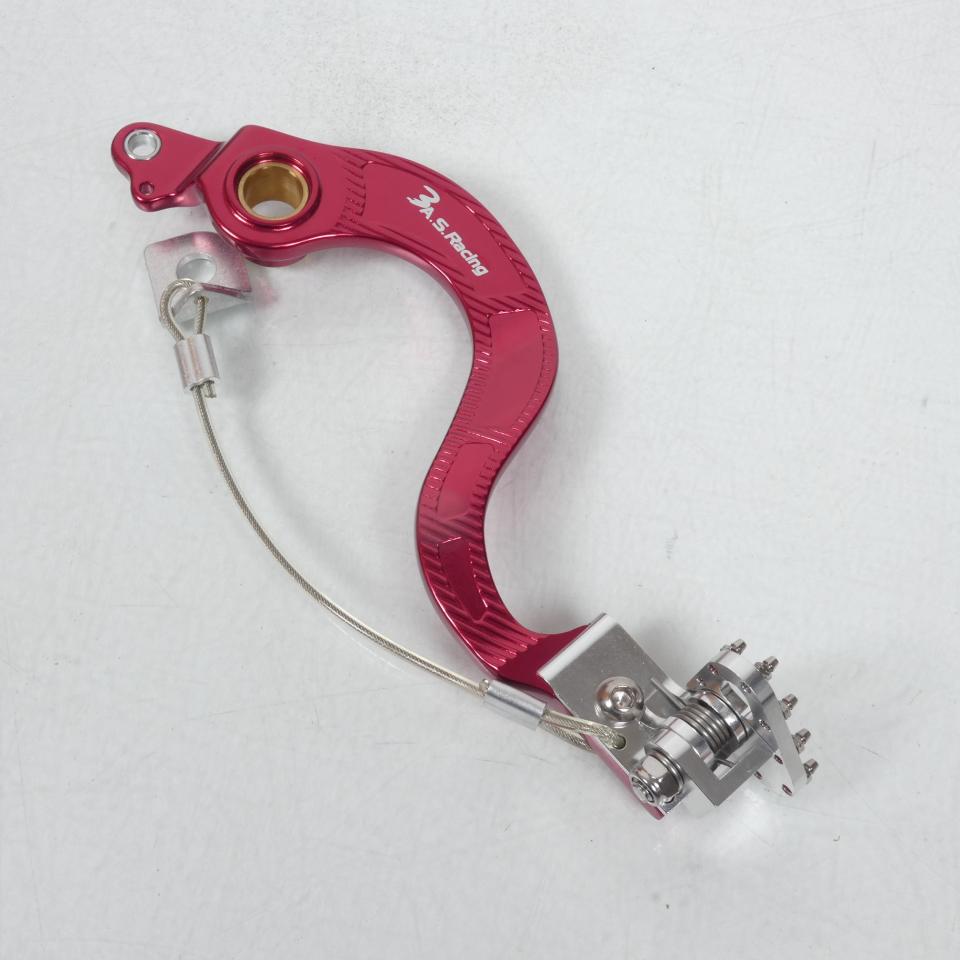 Pédale de frein Rouge Ø15mm 3AS Racing pour moto Honda 150 CRF 2007-2012 PDF1002
