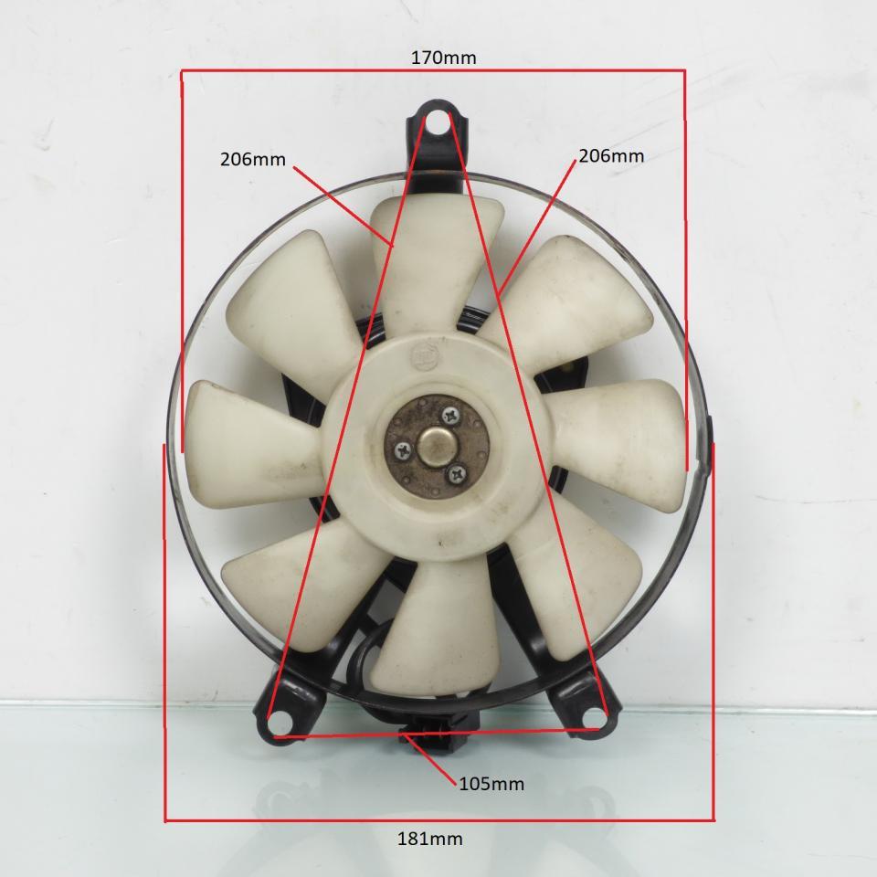 Ventilateur de refroidissement origine pour moto Kawasaki 600 ZZR Occasion