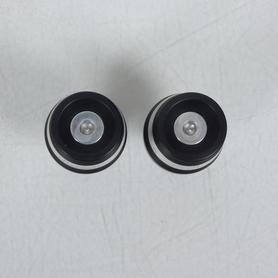 Paire embout guidon noir alu Lightech pour moto Yamaha 900 TDM 2002 à 2008 KTM310NER Neuf
