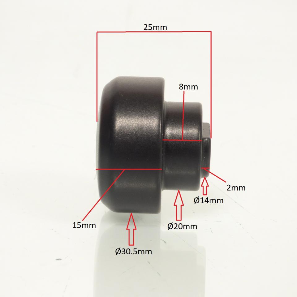 Embout de guidon pour moto Honda 650 Cb F 2014 à 2016 53104-MJE-D40 Neuf
