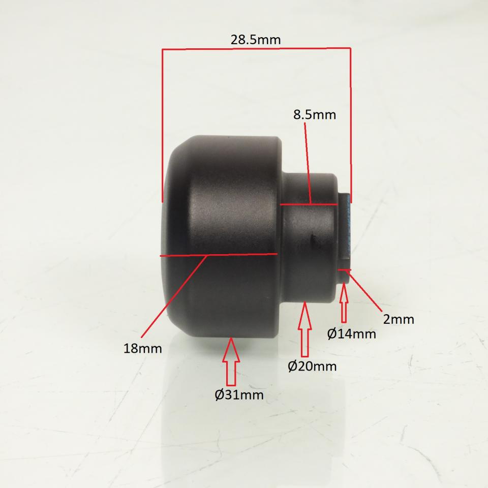 Embout de guidon origine pour moto Honda 650 CB Après 2017 53104-MJE-DF0 Neuf
