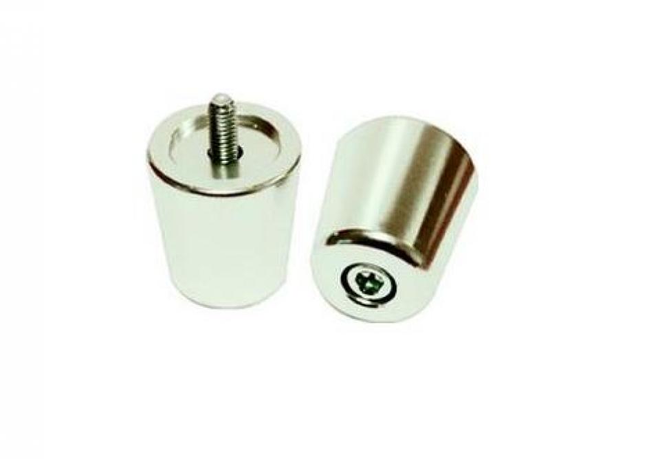 Embout de guidon Kyoto pour Moto Suzuki 1300 GSXR Hayabusa 1999 à 2007 couleur alu Neuf