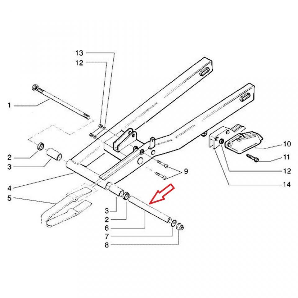 Visserie origine pour moto Gilera 50 H@K 2000-2001 811330 Neuf