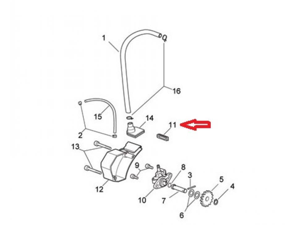 Visserie origine pour Moto Minarelli 50 AM6 AP8508667 Neuf