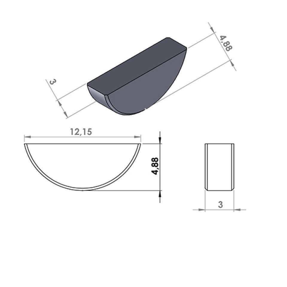 Visserie Teknix pour Scooter Yamaha 50 Bw'S Easy 2013 à 2017 Neuf