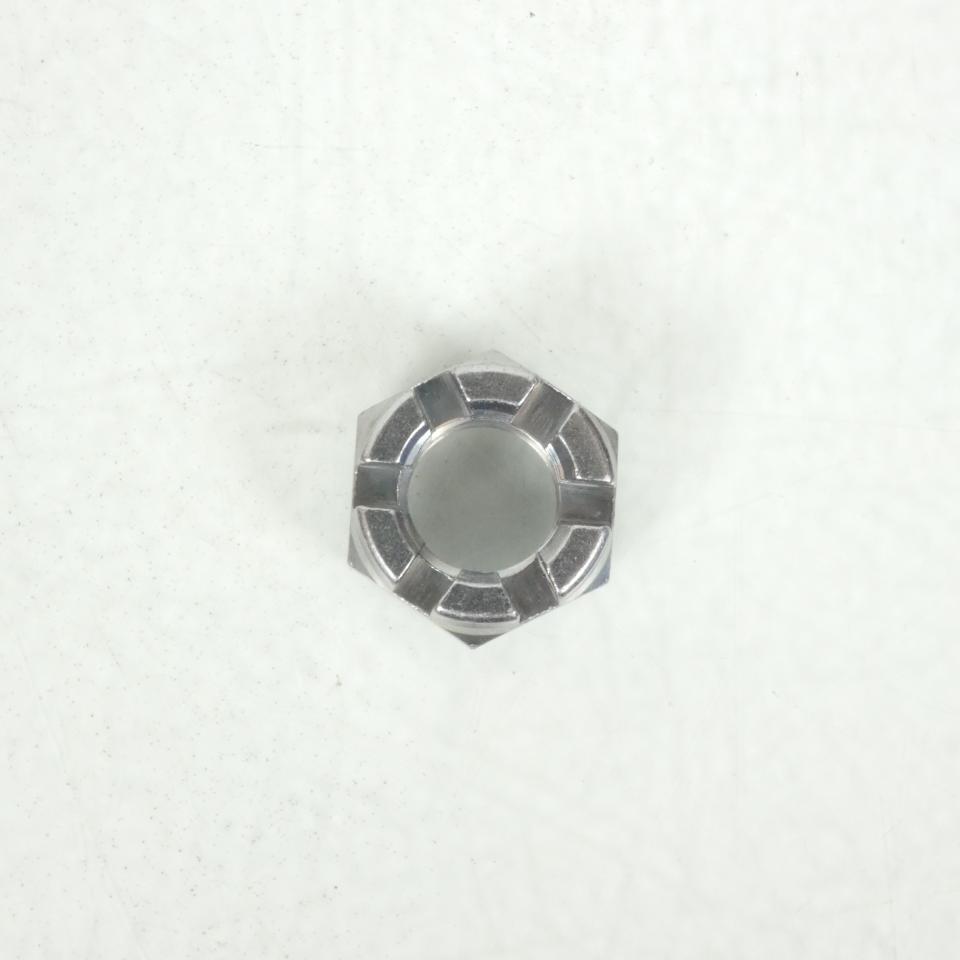 Écrou crénelé M14 axe roue AR pour moto Yamaha 50 TZR 90171-14809 90171-14056