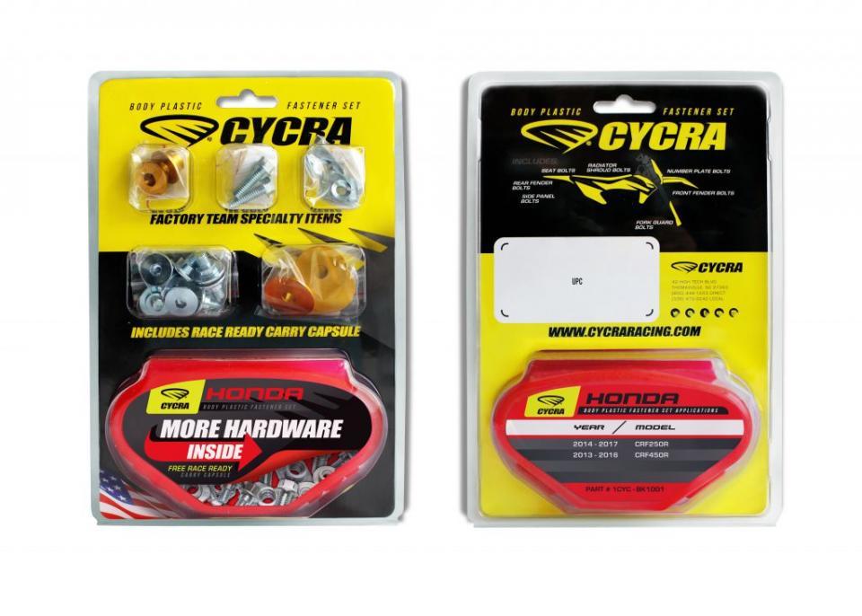 Visserie Cycra pour Moto Honda 450 Cr-F R 2013 à 2016 Neuf