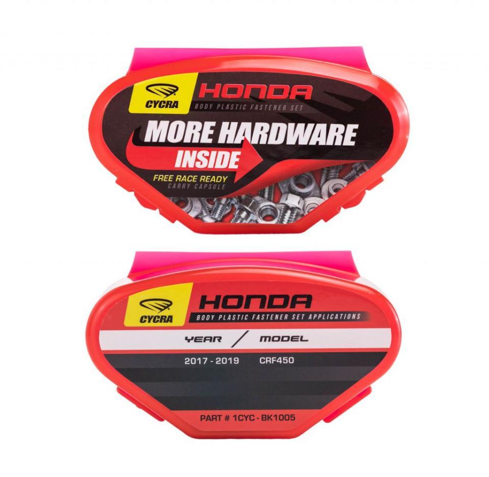 Visserie Cycra pour Moto Honda 450 Cr-F R 2017 à 2020 Neuf