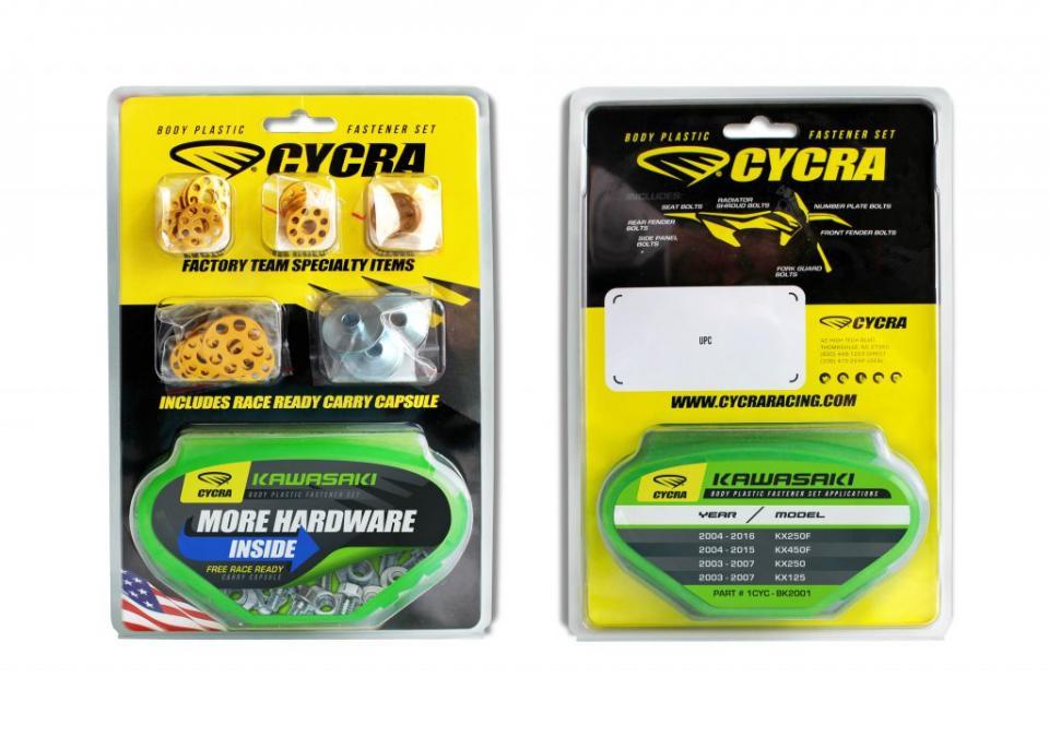 Visserie Cycra pour Moto Kawasaki 125 KX 2003 à 2007 Neuf