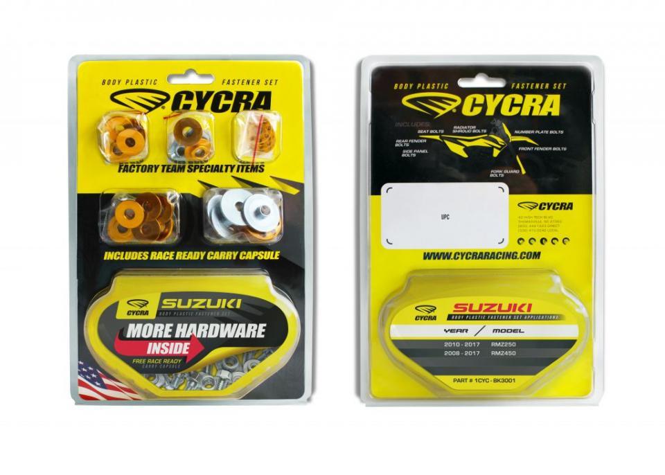 Visserie Cycra pour Moto Suzuki 450 Rm-Z 4T 2008 à 2017 Neuf