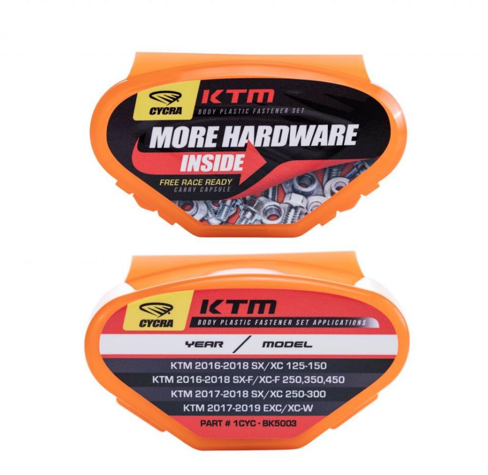 Visserie Cycra pour Moto KTM 300 Exc 2T 2018 Neuf