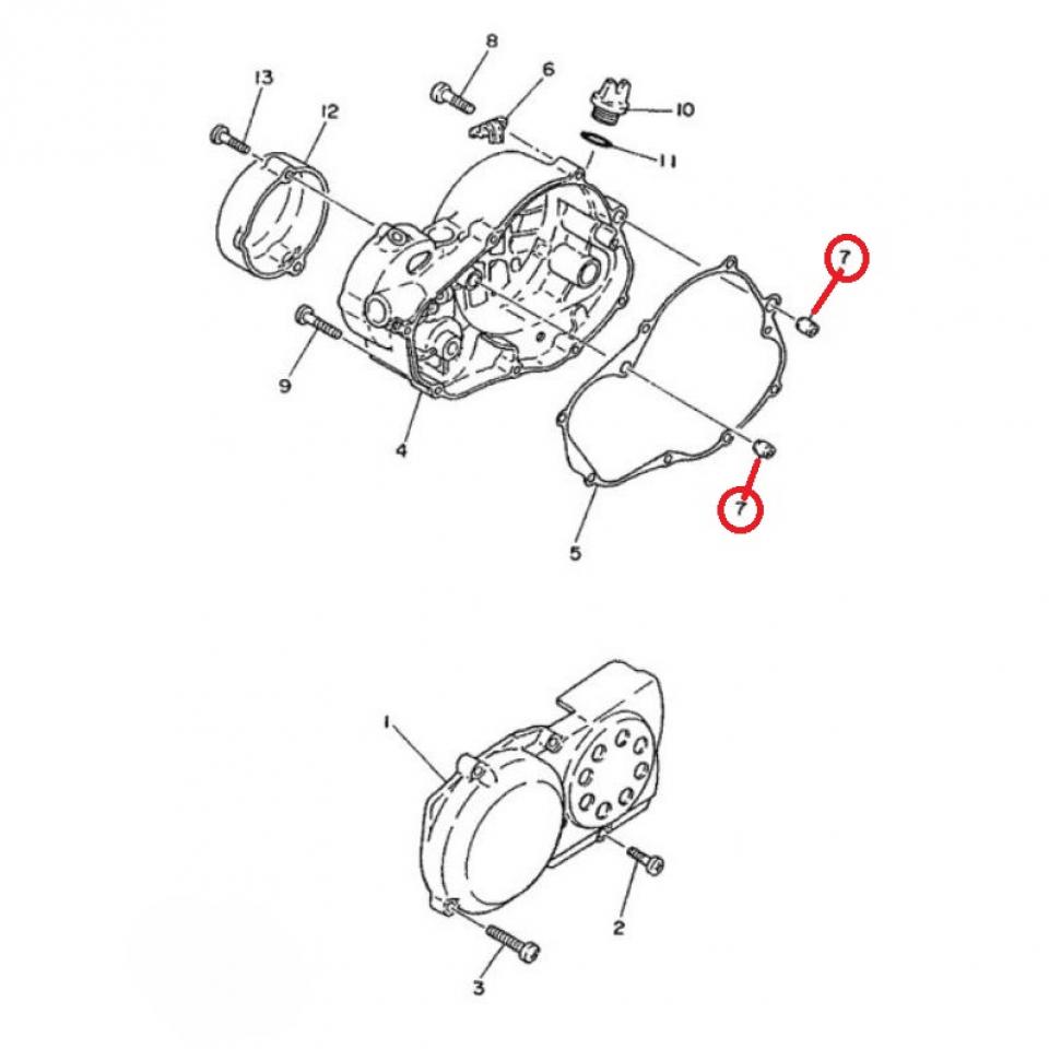 Visserie origine pour Scooter Cagiva 50 City Neuf