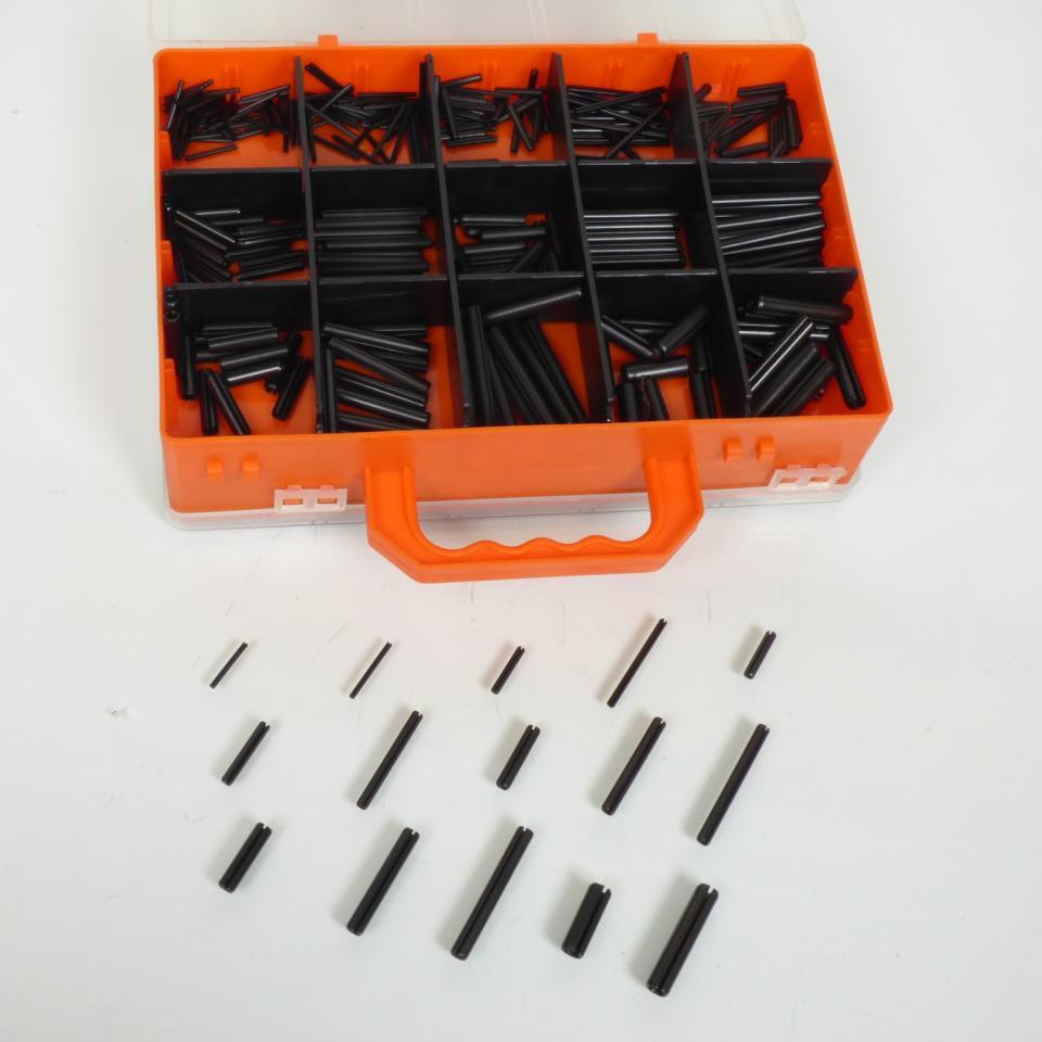 Assortiment coffret 600 goupille mécanique industrielle DS-003 Ø2/3/4/5/6/8mm pour auto moto scooter quad