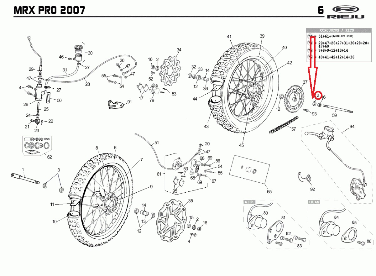 Rondelle M15 origine pour moto Rieju 50 MRX 0/000.440.0123 Neuf