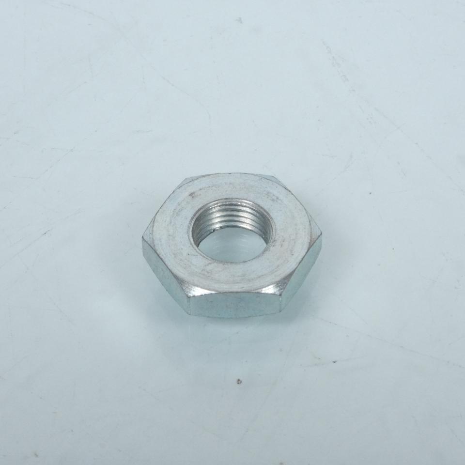 Écrou fin d'axe de roue M10x1.0 Ep 5mm H19 pour mobylette MBK 50 51 Neuf