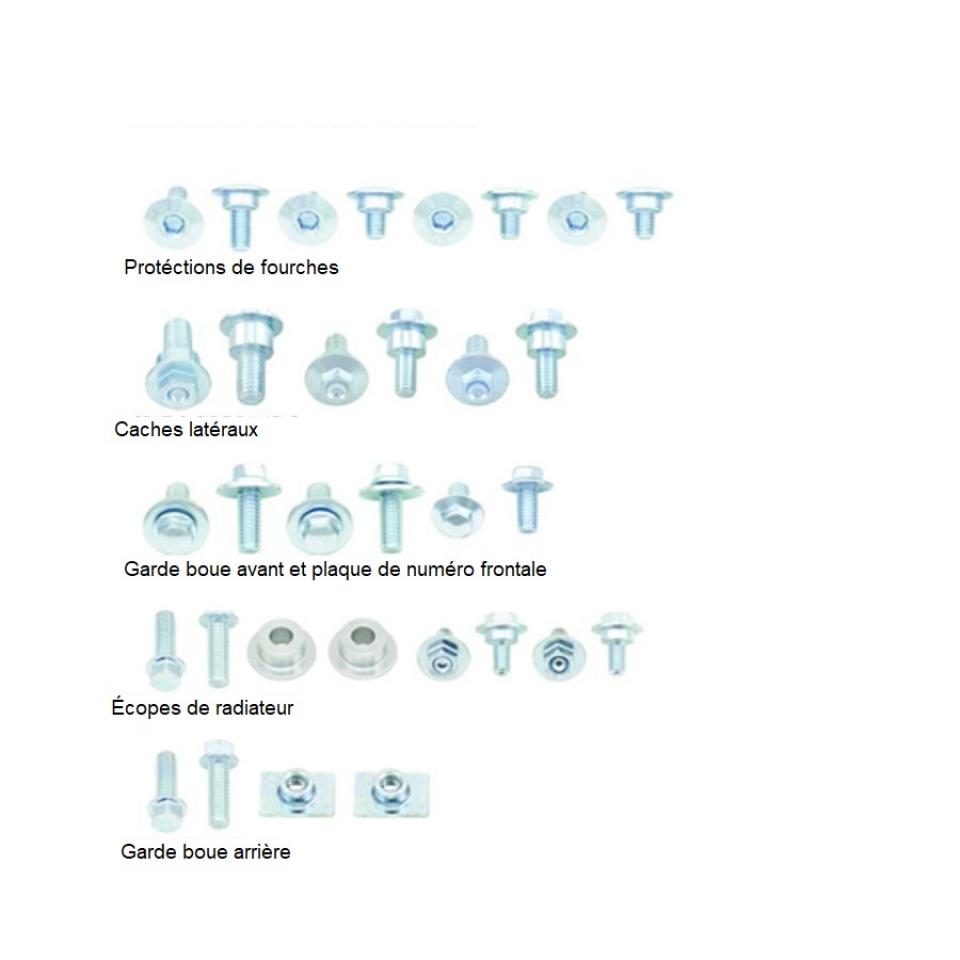 Kit visserie de carénage UFO pour moto Honda 250 CRF 2017 AC02432 Neuf