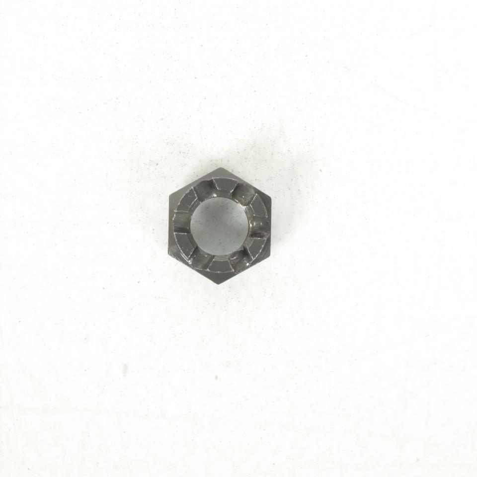 Écrou crénelé M12 axe roue AR pour scooter Yamaha 125 Cygnus 9017112042 Neuf