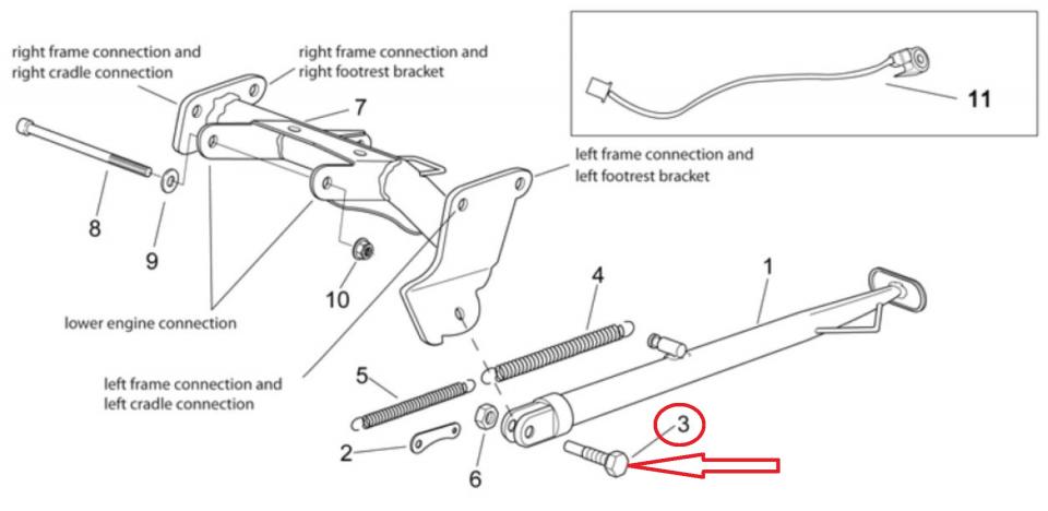 Visserie pour Aprilia RS