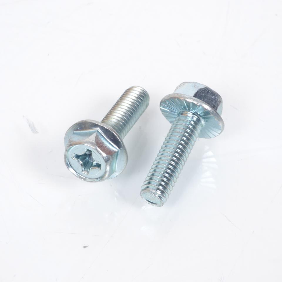 Paire de vis M6x20mm de pot d'échappement neuve pour scooter 50 Neuf