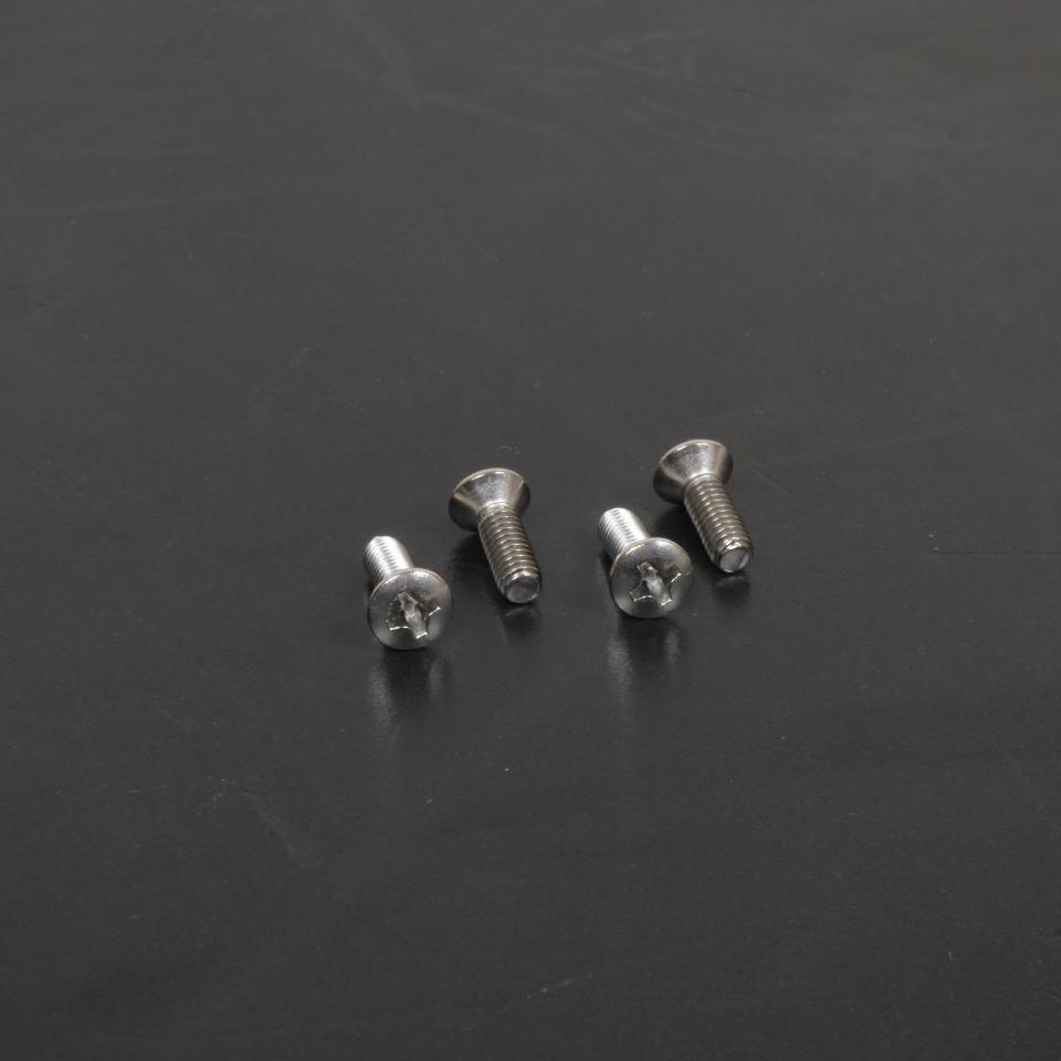 Lot de 4 vis inox de couvercle de maitre cylindre M4 pas 0.7 x 12mm pour moto - Photo 1/1