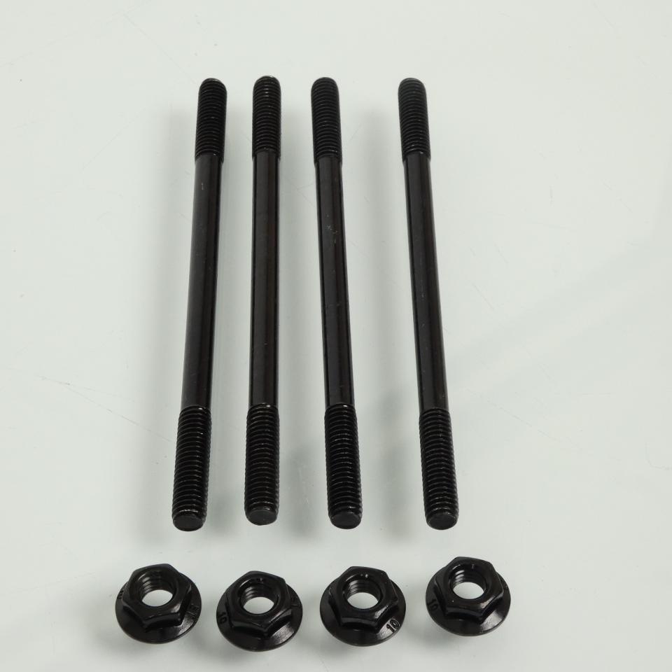 Lot de 4 goujon écrou cylindre culasse Teknix pour scooter Piaggio 50 Typhoon