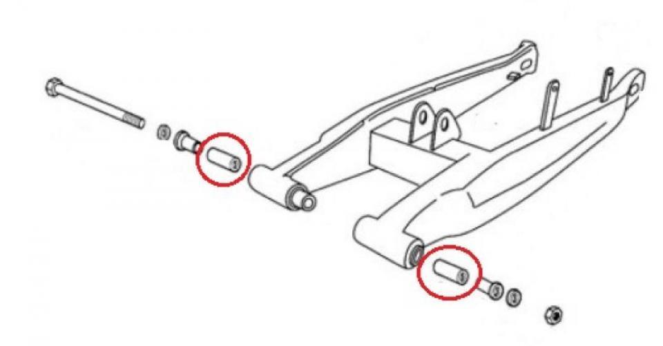 Visserie Générique pour moto Gilera 50 RCR 2006-2013 00H00301401 Neuf