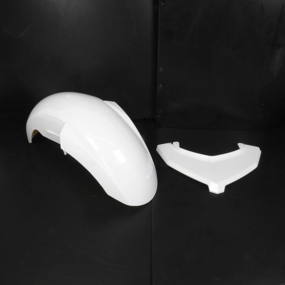 Kit carénage TNT pour Scooter Yamaha 125 Xmax 2014 à 2017 11 pieces blanc et noir mat Neuf