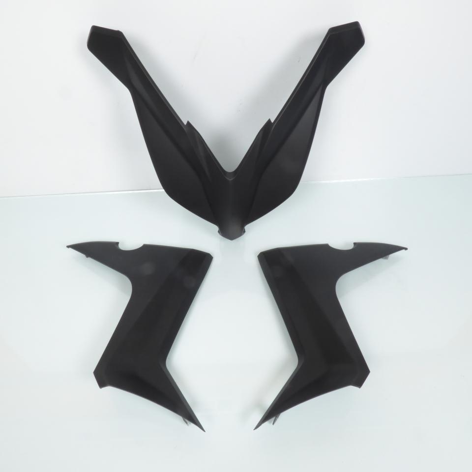 Kit carénage TNT pour Scooter Yamaha 125 Xmax 2014 à 2017 11 pieces blanc et noir mat Neuf