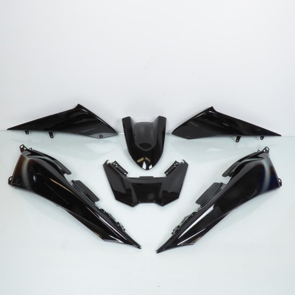 Kit carénage TNT 15 piece noir brillant pour scooter Yamaha 530 Tmax 2017 2018 2019