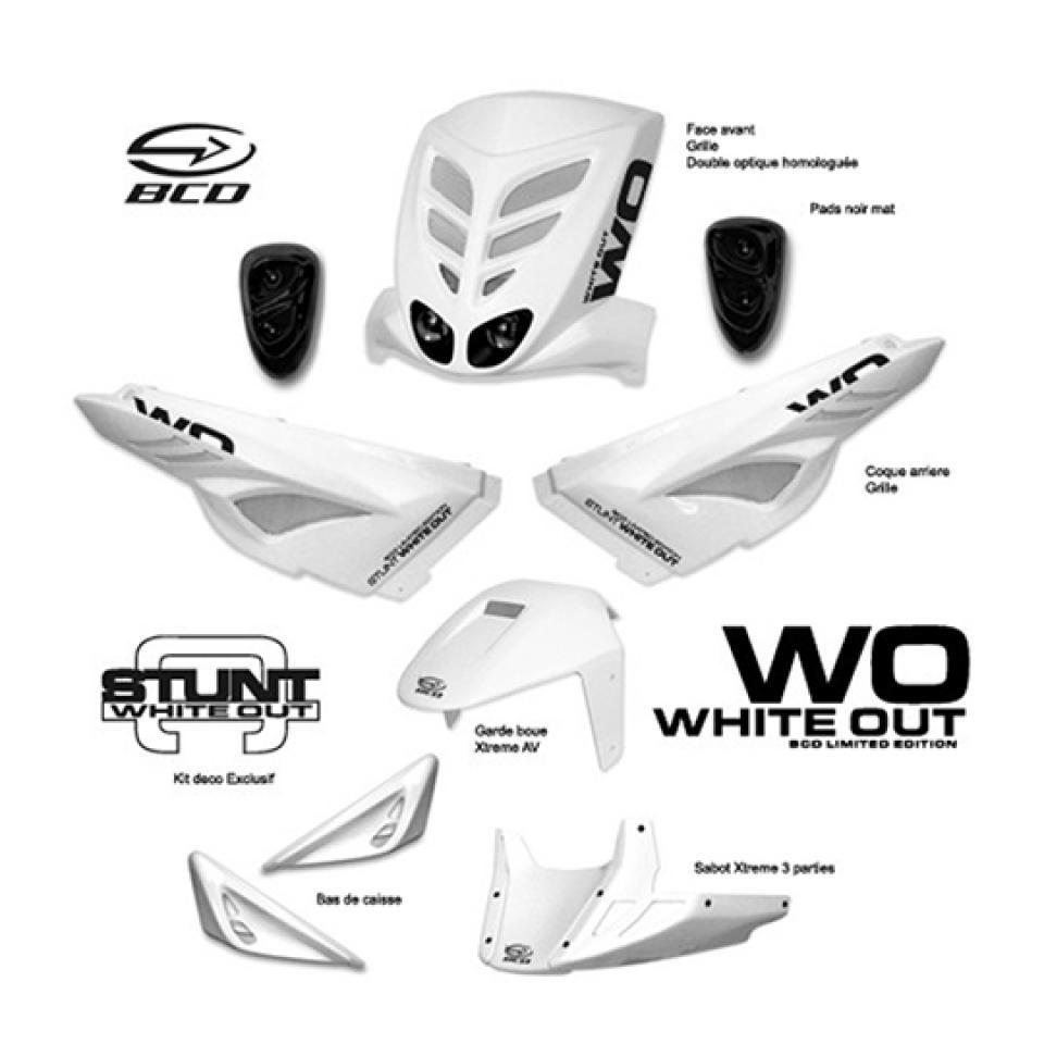 Kit carénage BCD pour Scooter MBK 50 Stunt Naked Neuf