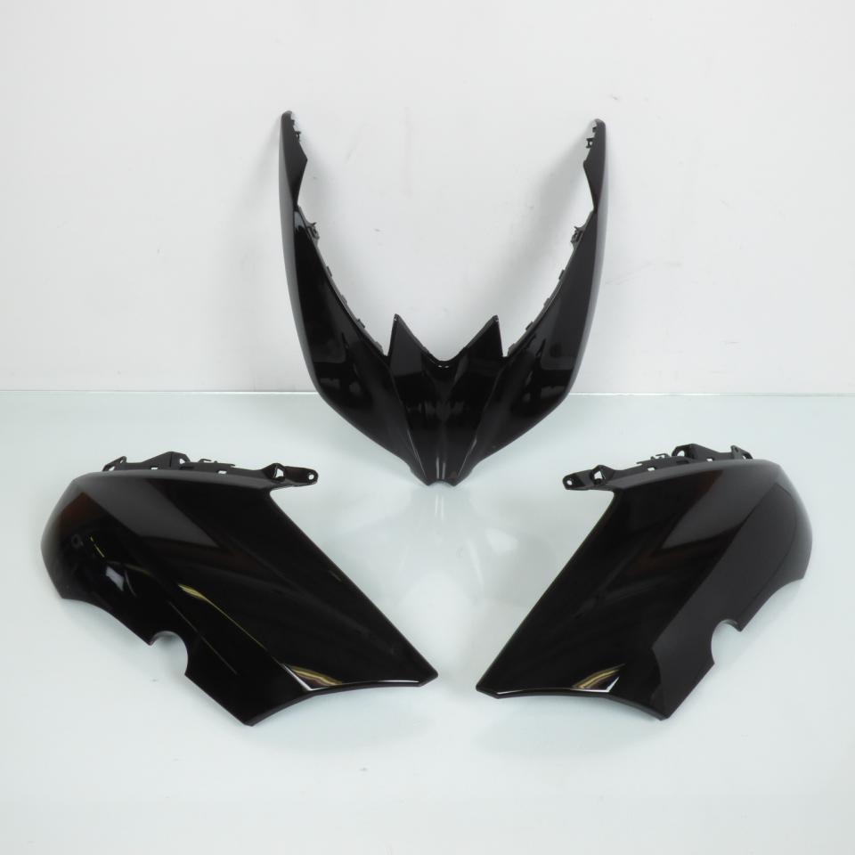 Kit carénage P2R pour scooter Yamaha 125 X-Max 2018 à 2022 15 pièces noir brillant Neuf