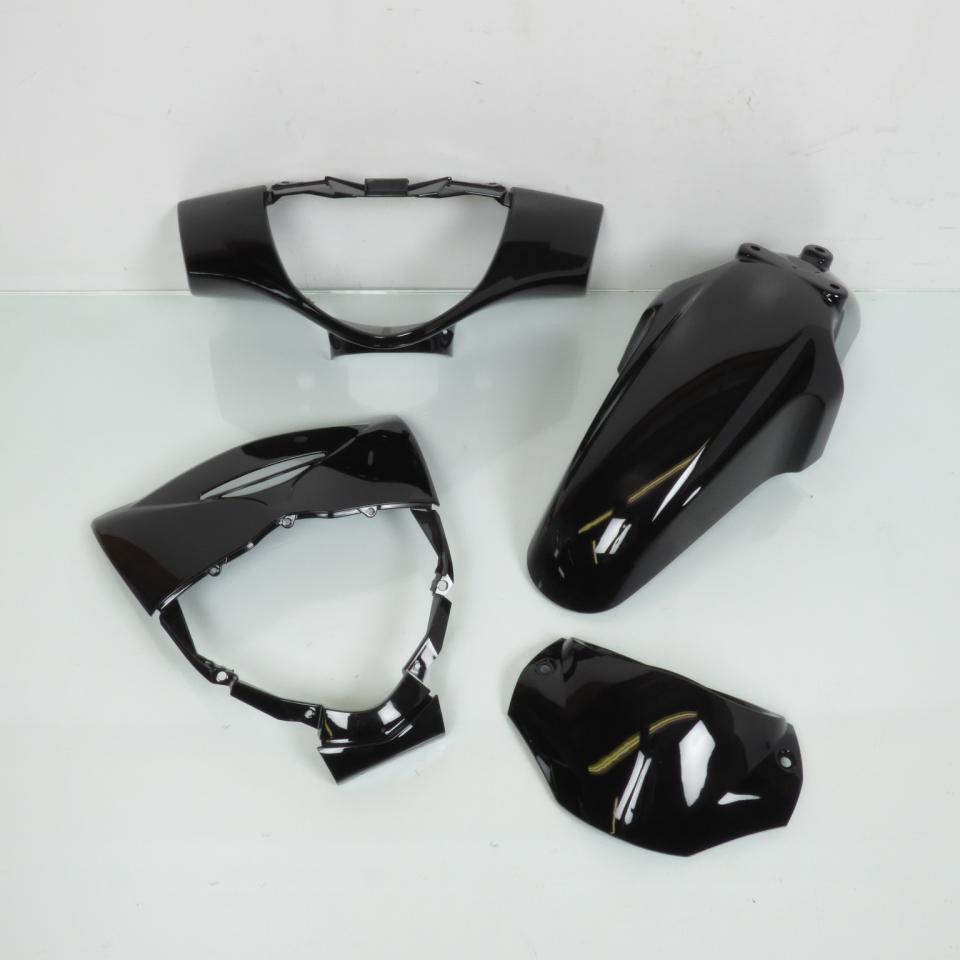 Kit carénage S-Line pour Scooter Honda 125 SH 2005 à 2008 10 pièces noir brillant Neuf
