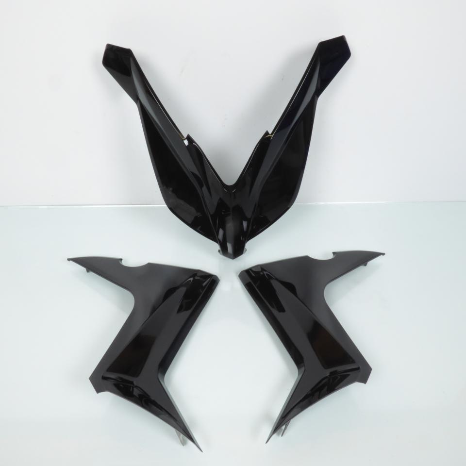 Kit carénage TNT pour scooter Yamaha 125 Xmax 2014 à 2017 10 piece noir brillant
