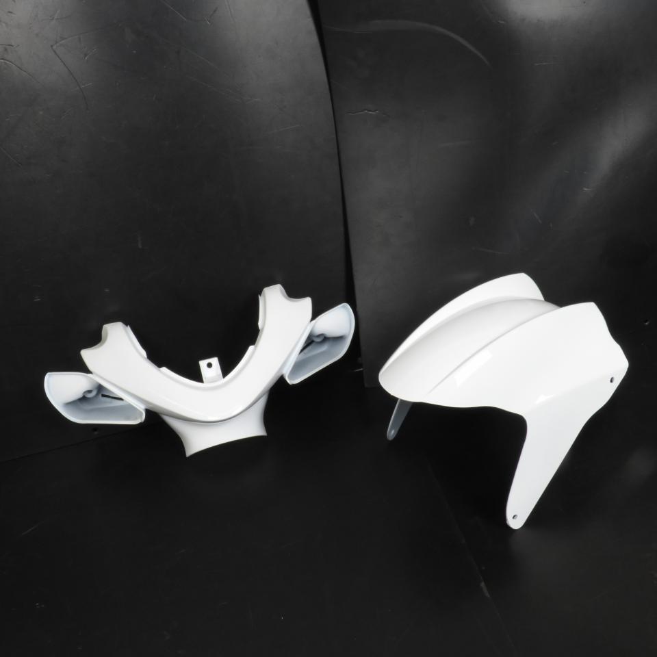 Kit carénage pour scooter MBK 50 Nitro 1997 à 2012 8 piece tuning blanc brillant