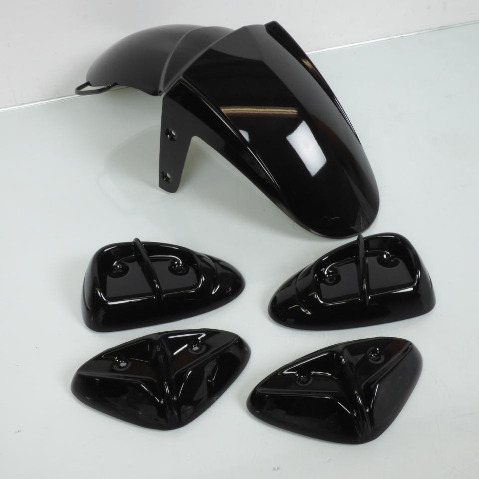 Kit carénage noir brillant pour scooter MBK 50 Stunt Avant 2020 11 pieces Neuf