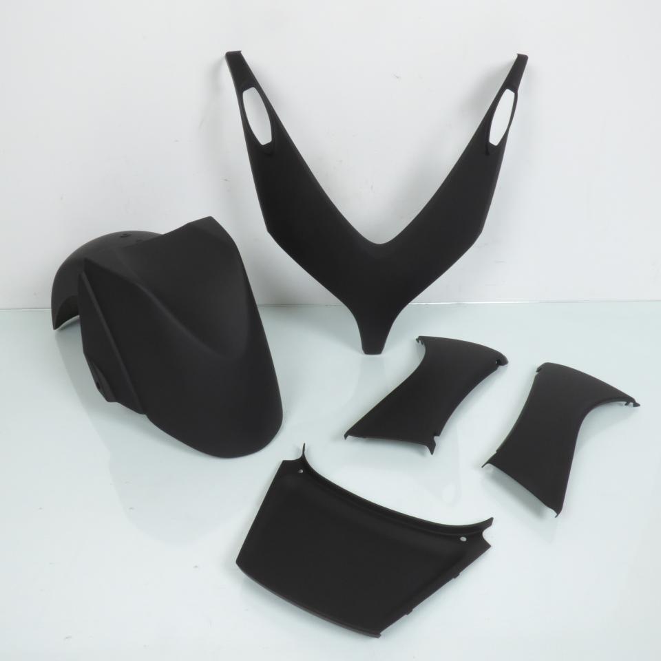Kit carénage P2R pour Scooter Yamaha 500 Tmax 2001 à 2007 12 pieces noir mat Neuf
