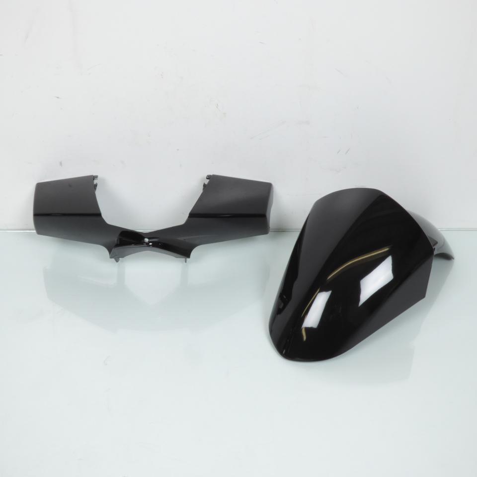 Kit carénage noir brillant pour scooter Peugeot 50 Vivacity 2008 à 2020 10 piece