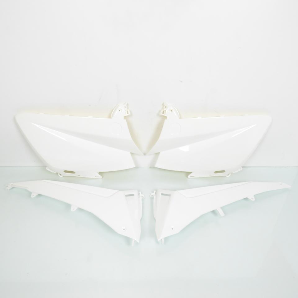 Kit carénage P2R pour Scooter Yamaha 530 Tmax 2015 à 2016 blanc brillant et noir mat Neuf