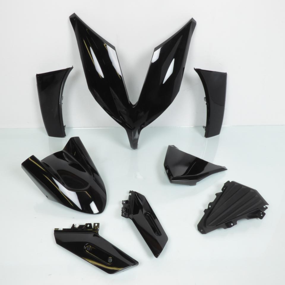 Kit carénage P2R pour Scooter Yamaha 530 Tmax 2015 à 2016 14 pieces noir brillant Neuf